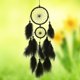 thumbnail image 3 of Atrapasueños de plumas Wdftyju negro, 3 of 6