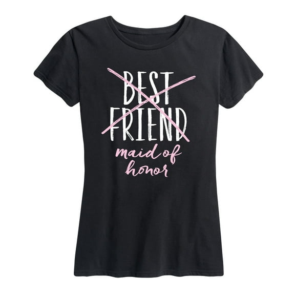 Instant Message - Best Friend Maid Of Honor - Engagement Wedding Bridesmaid - Women's Short Sleeve Graphic T-Shirt