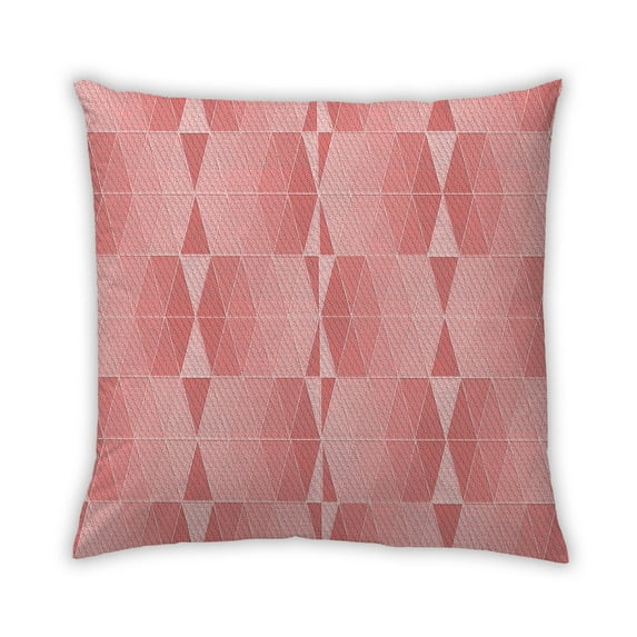 Ahgly Company Outdoor Square Contemporary Throw Pillow, 18 inch by 18 inch