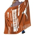 thumbnail image 5 of The Northwest Group  Texas Longhorns 50" x 60" Digitize Raschel Throw Blanket, 5 of 5
