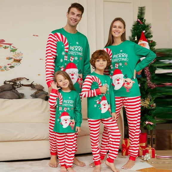 Onlypjs Matching Family Christmas Pajamas Set for Women, Men, Couples