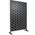 thumbnail image 5 of Metal Privacy Screen 76"H×48"W - Freestanding Outdoor/Indoor Divider for Deck, Balcony, Patio & Garden | Lightweight, Rust-Resistant, Easy Assembly, 5 of 9