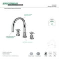 thumbnail image 2 of Kingston Brass KS8328DX Two Handle Roman Tub Filler, 2 of 2