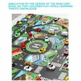 thumbnail image 6 of Kayannuo Toys Details Mat Game 130*100 Pure English City Traffic Car Model Parking Lot, 6 of 9