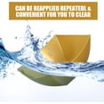 thumbnail image 4 of 50 Pcs Square Plastic Serving Bowls Disposable Snack Salad Bowl Small Party Candy Bar Containers Taco Bar Serving Dishes for Buffet Chips Fruit(4 oz,Gold), 4 of 6