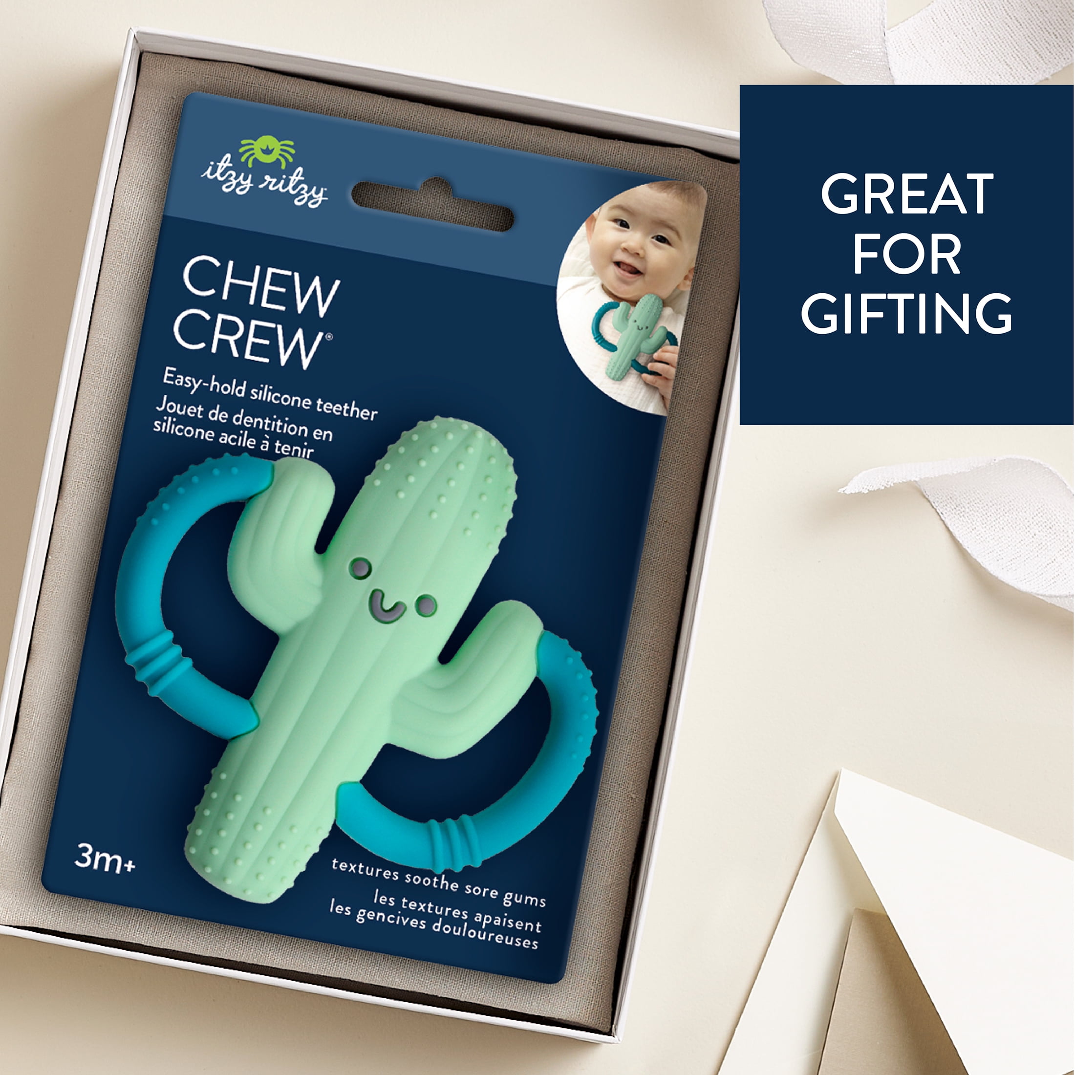 Chew Crew Cactus Teether