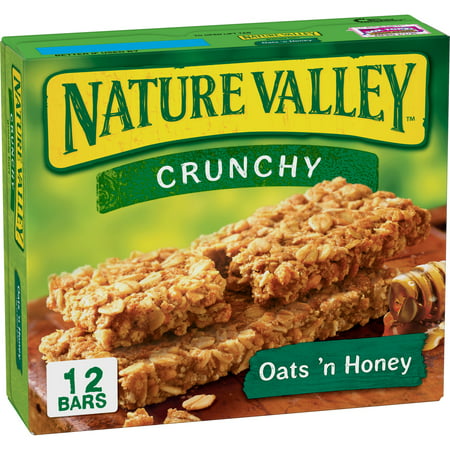 Nature Valley Oats 'N Honey Crunchy Granola Bar, 8.94 oz - Walmart.com