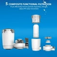 thumbnail image 2 of WBM Faucet Filter Replacement, BPA Free, Water Purifier, Filter Replacement Bottles, Pack of 4, 2 of 7