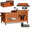 Brown (Heated+Insulated), variant on Aivituvin Large Heated Cat House Outdoor Insulated Cat House Weatherproof Feral Cat Shelter with Thermostat-Controlled Heating Pad, 6-Sided Thermal Liner for 1-4 Feral Stray Barn Cats