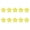 Fluorescence Yellow, variant on Pack of 10 Star Shape Hair Clip Elegant Fluorescent Star Shape Hair Clip for Bride Photography Ponytail Styling Tiaras