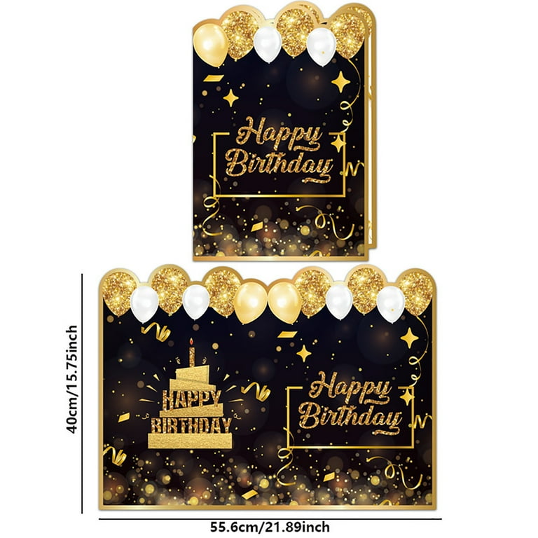 Jumbo 50Th Birthday Card With Envelope, Giant Birthday Party Greeting