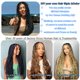 thumbnail image 5 of Cabello trenzado humano OKAABAY Deep Wave, 20 cm, 5 paquetes de 150 g, 5 of 6
