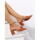 thumbnail image 2 of Women's Summer New Style Thick Heel Slip-proof Trendy Versatile Fairy Style Soft French High Heels, 2 of 4