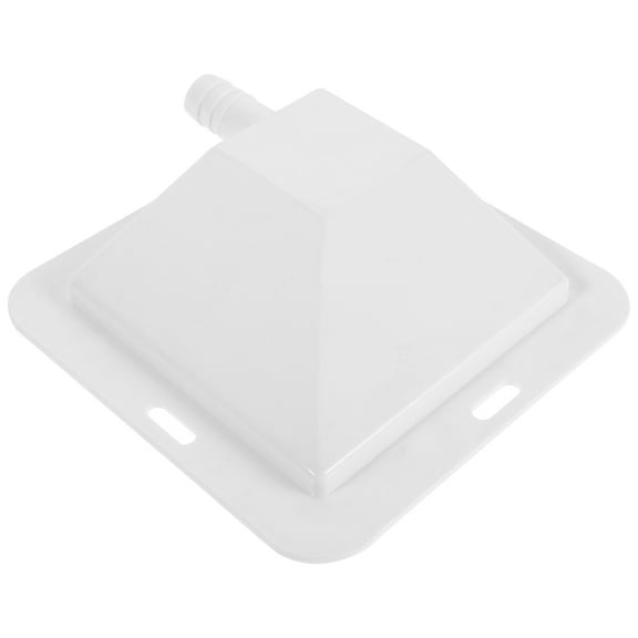 PTOOTP Air Conditioner Condensate Drain Pan White Plastic 1Pcs