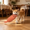 thumbnail image 6 of PoyoKee Interactive Cat Toys for Indoor Cats, 6" x 2.4" Real Catnip Small Soft Catnip Toys, Lightweight Puppy Essentials for Batting Carrying, Orange, 6 of 8