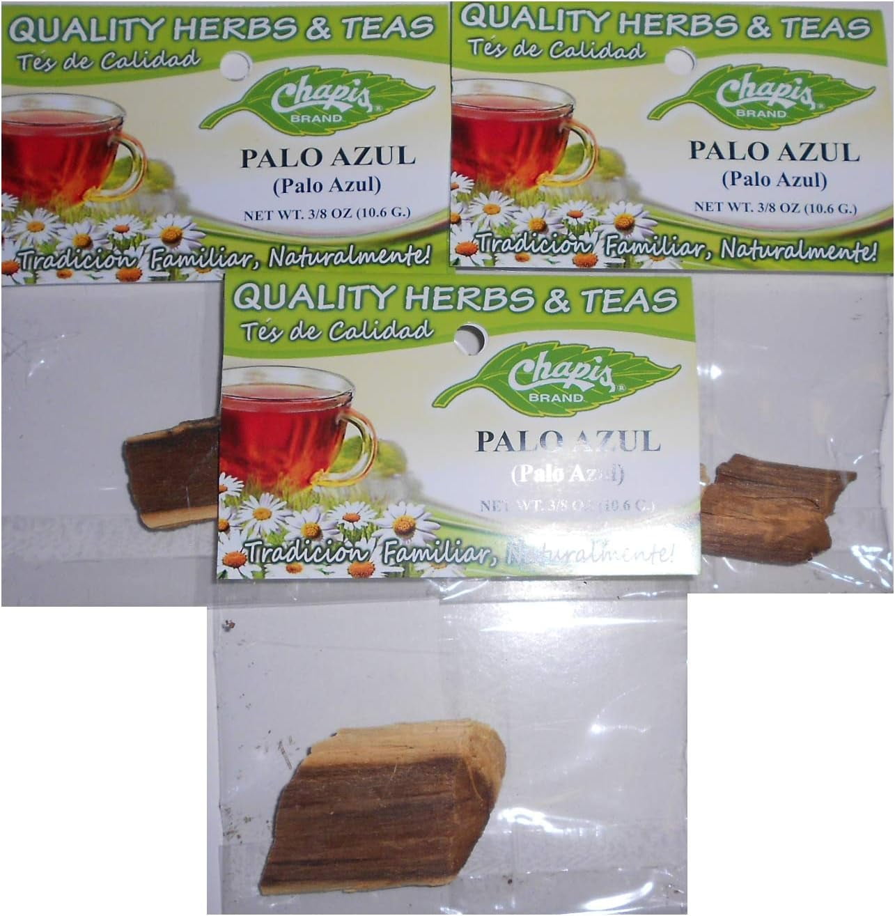 Chapis Palo Azul Tea 3 Pack