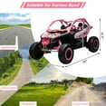 thumbnail image 6 of EastVita 24V 2 Seats Ride on Car 200W Motors Ride on UTV with Remote Control 23" Seats Width Electric Vehicle, EVA Wheels,Music Head+Tail Light, 6 of 8