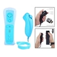 thumbnail image 3 of Combo de Controlador de Gestos y Joystick Nunchuck Para Nintendo Wii Wii U Azul Sunnimix Joystick del controlador, 3 of 8