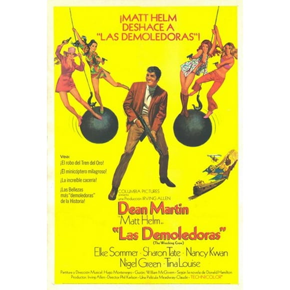 The Wrecking Crew Movie Poster (11 x 17)