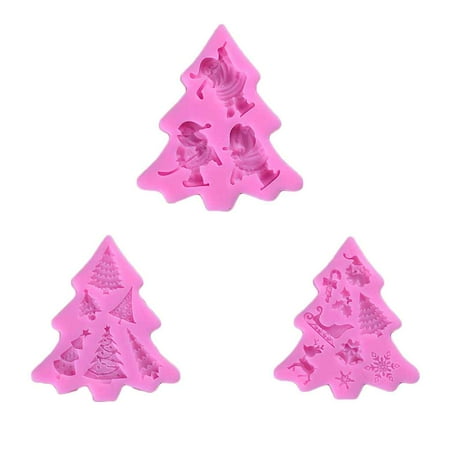 Christmas Tree Silicone Cake Mold Cake Fondant Chocolate Mould Pudding Jelly Handmade Soap Rice Ball Mould Walmart Canada