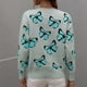 thumbnail image 4 of Puntoco-suéter de manga larga para mujer, blusa holgada con estampado de cuello redondo, suéter de punto, liquidación de Navidad Puntoco Puntoco-2868, 4 of 6