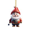 thumbnail image 2 of Accesorios para coche, Electrónica para coche, Regalos para coche, Colgante de árbol de Navidad enano acrílico 2D con impresión doble de enano navideño, Adornos para vehículos, 2 of 6