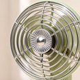thumbnail image 5 of Aesthetic Retro Desk Fan with Digital Display – USB Rechargeable Quiet Table Fan, Portable Mini Cooling Fan for Dorm Room, Office, Bedroom & Study Desk, Green, 5 of 6