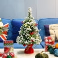 thumbnail image 4 of Árbol de Navidad Sunnyglade 55 cm con estampado de nieve 30 luces, 4 of 7