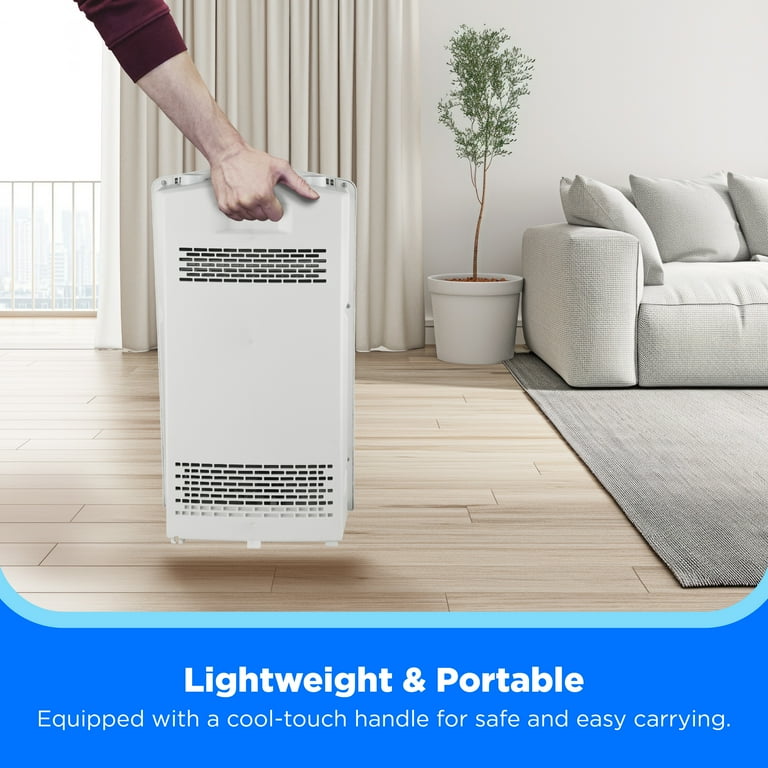 Midea 1500W Quartz Electric Space Heater, MSH20Q3AWWV, New, White