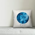 thumbnail image 3 of Creative Products Pisces Zodiac Sign Astrological Constellation 18x18 Spun Poly Pillow, 3 of 3