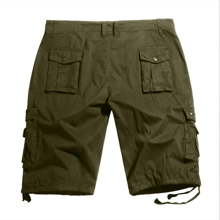Mens olive green cargo shorts new arrivals