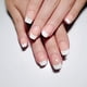 thumbnail image 3 of 500 piezas de uñas postizas cortas, puntas de uñas blancas, acrílico francés, arte de uñas DIY para el hogar, 10 tamaños en forma de media luna..., 3 of 8