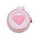 thumbnail image 1 of Cinta Métrica Pequeña TQEHS Macaron Corazón de la Suerte Rosa U1O8, 1 of 6