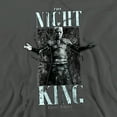 thumbnail image 2 of Game of Thrones The Night King Unisex Adult Pull-Over Hoodie,Charcoal, Large, 2 of 5