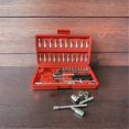 thumbnail image 3 of 46pcs 1/4 Inch Ratchet Socket Repair Wrench Set Ratchet Wrench Tool Kit with Bit Socket Set Car Repair Set, 3 of 5