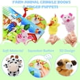 thumbnail image 2 of Libro de tela Kimicare Farm Animals +10 marionetas 0-18 M, 2 of 7