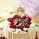 thumbnail image 1 of Xihbxyly Vela con Número Dorado, Decoración para Tarta de Cumpleaños, Elegante Diseño de Cera, Ideal para Fiestas, Bodas y Celebraciones, Ideal para Adultos y Niños, 12,7 Cm de Alto, 1 Unidad Por Paq, 1 of 3