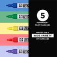 thumbnail image 2 of PenTouch Paint Markers Medium Point 2mm 5/Pkg-Basic, 2 of 7