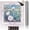 White Anemone, variant on Oil Painting Art Mahjong Mat 32.6"x32.6" – Non-Slip Rubber Table Cover with Dice, Manual & Velvet Bag, Noise Reducing for Poker, Board, Card Games & Dominoes