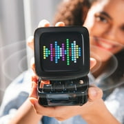 Divoom Ditoo Pro Pixel Art Gaming Bluetooth Speaker with 16x16 LED Display & App Control, 15W, Pink