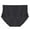 Black1, variant on fatyb Women's Plus Size Underwear High Waist Ladies Briefs Soft Panties Thin Full Coverage Underpants