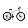 thumbnail image 4 of Bicicleta Plegable De Montaña Centurfit  R26 21 Vel Freno De Disco, 4 of 5