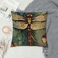 thumbnail image 2 of Fenyluxe I Will Always Be with You Vintage Dragonfly Throw Pillow Covers,Bedroom Living Room Home Decor,Gifts for Christian Woman, Lost Memorial Gift 20x20in, 2 of 5