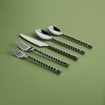 thumbnail image 2 of Gourmet Settings Silver Tear 18/10 Stainless 20pc. Flatware Set, 2 of 6