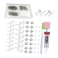 thumbnail image 2 of GUOOL 665 Pieces Earring Making Supplies Blank Earring Posts and Backs Replacement, 2 of 9