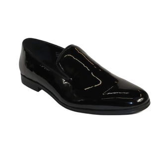 Santini Shoes Mens Black Patent Leather Slip On Loafers 4860 Size 29 Santoni Men main image 4