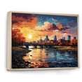 thumbnail image 2 of Designart "Bostonian Pop Art I" Boston Floater Framed Wall Decor, 2 of 7