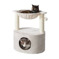 thumbnail image 5 of Two by Two Holly Cat Tree, Condo and Hammock, 5 of 15
