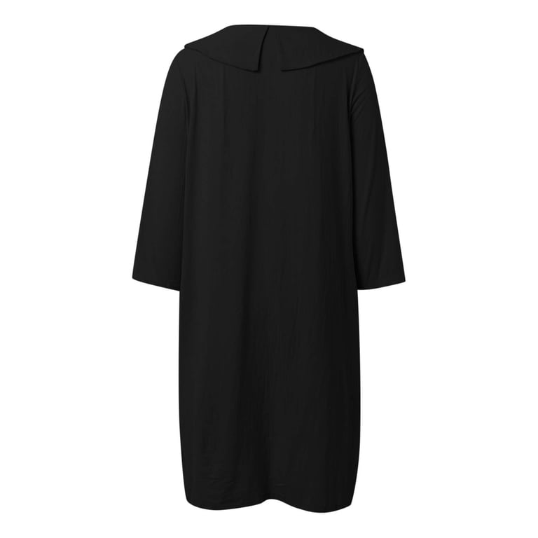 Summer Dresses For Women 2024 Women's Short Sleeve Dress Round Neck Casual  Smock Summer Mini Dresses Evening Gown Long Sleeve Tuxedo Buttons Satin Two  Piece Dress for Women Formal Long Outfits for -