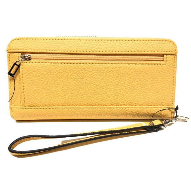 Guess shop yellow wallet